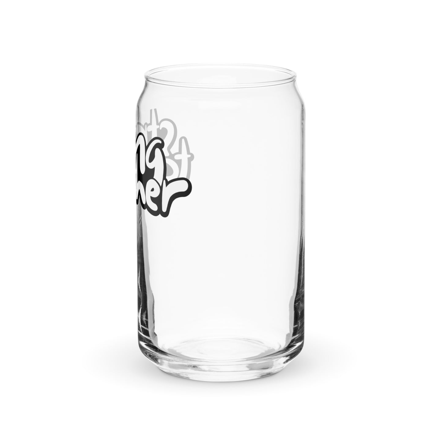 “Have a beer with me”. OG logo glass