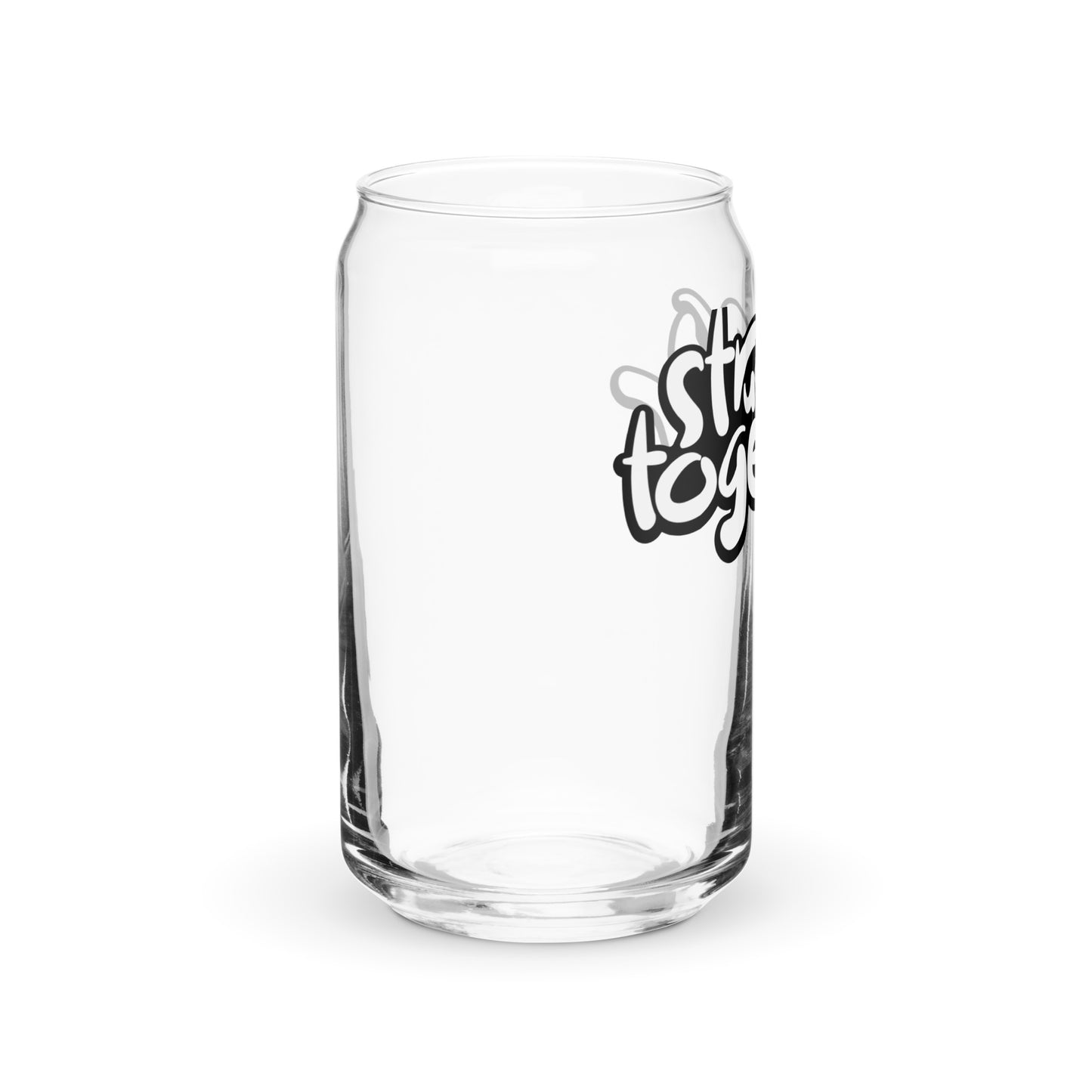 “Have a beer with me”. OG logo glass